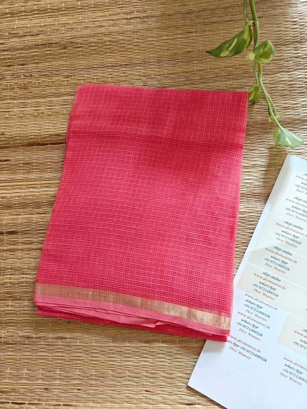 kota doria dupatta online - desi weaves