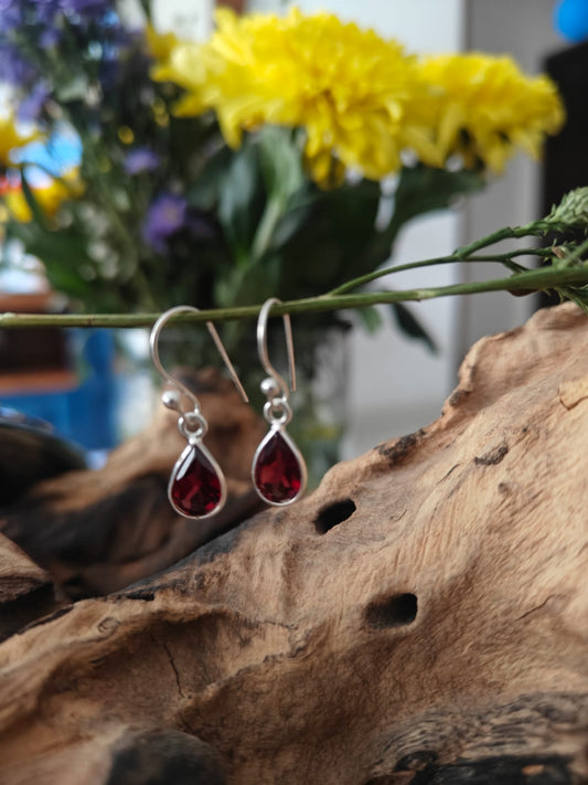 Sterling silver earrings - Desi Weaves