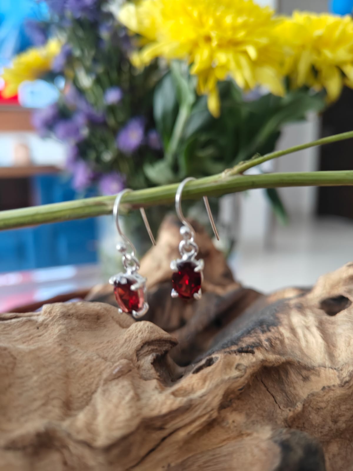 Sterling silver earrings - Desi Weaves