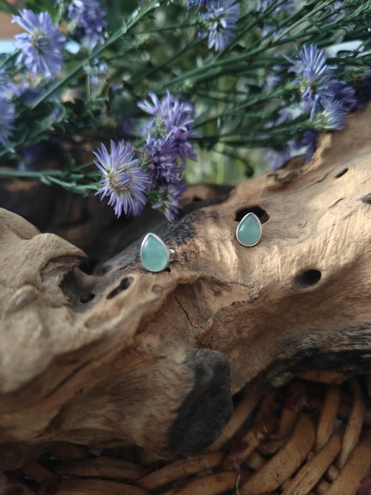 Pure Silver Stud Earrings
