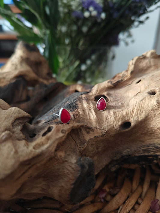 Pure Silver Stud Earrings