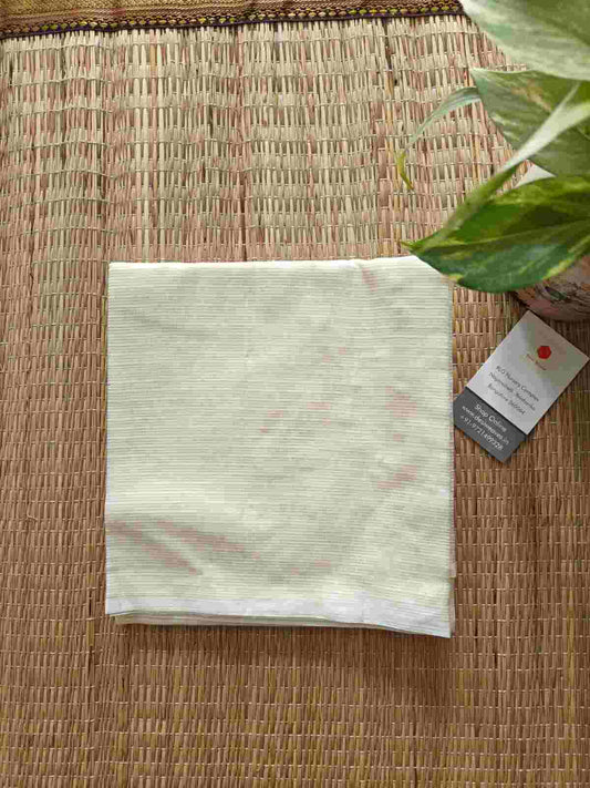 Off white kota doria dupatta desi weaves