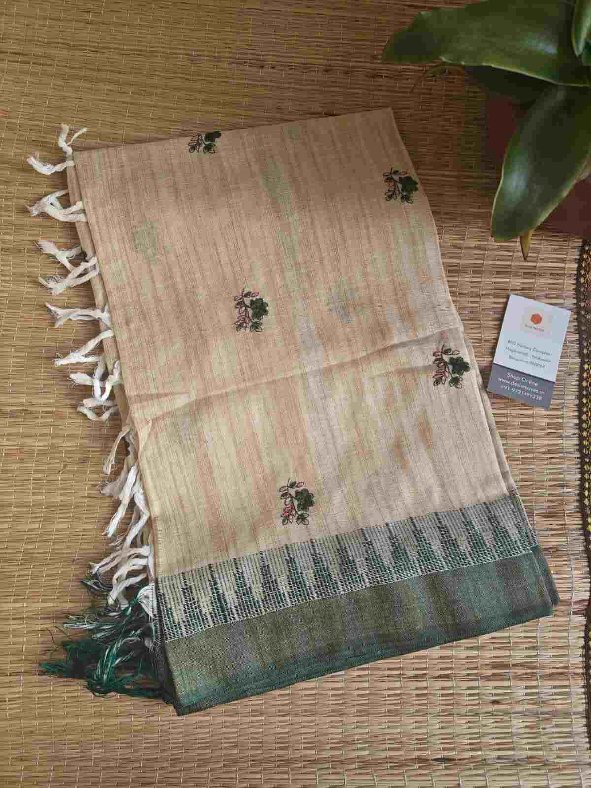 khadi cotton silk dupatta online - desi weaves