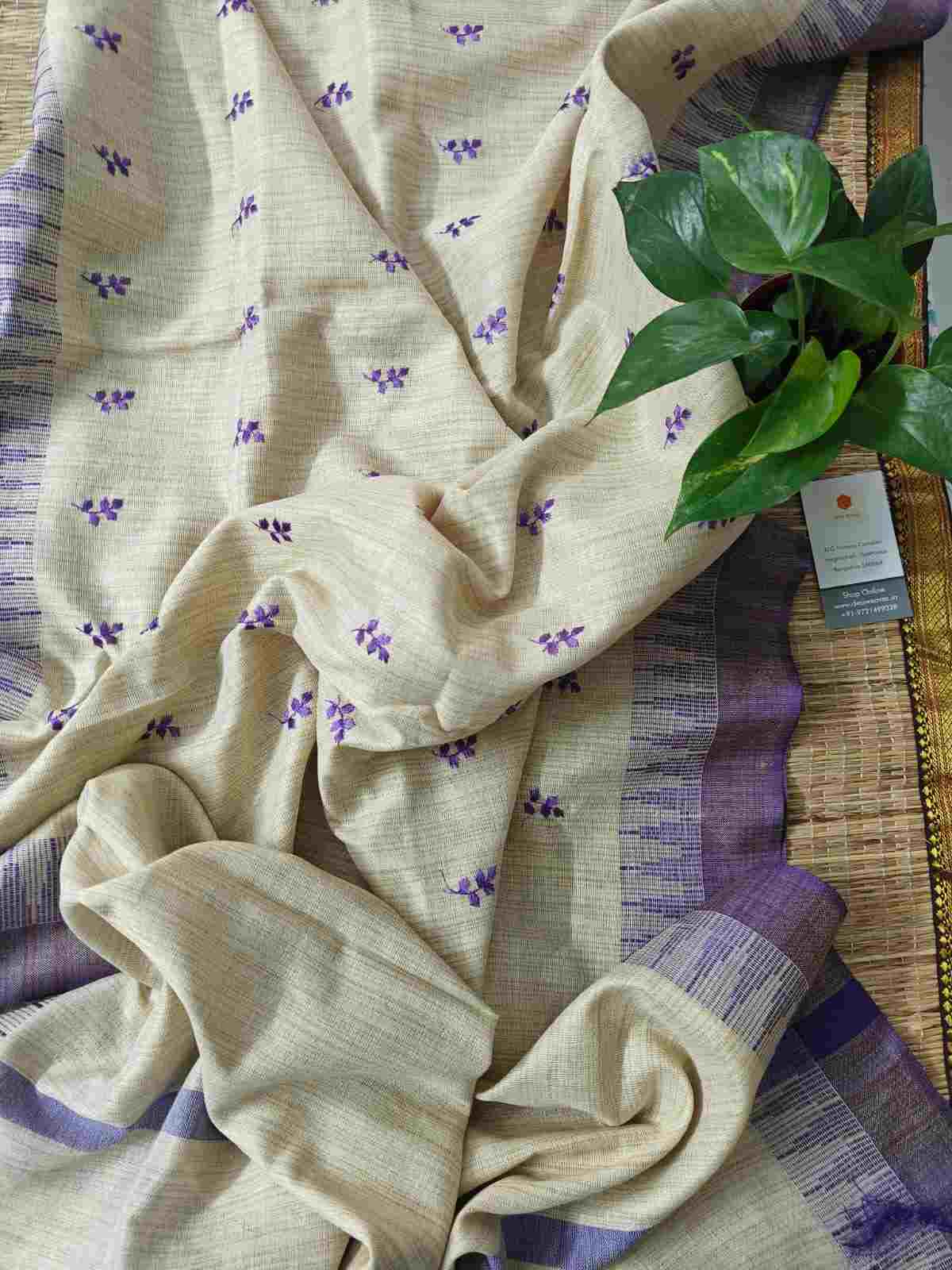 Embroidered Dupatta Online - Desi Weaves