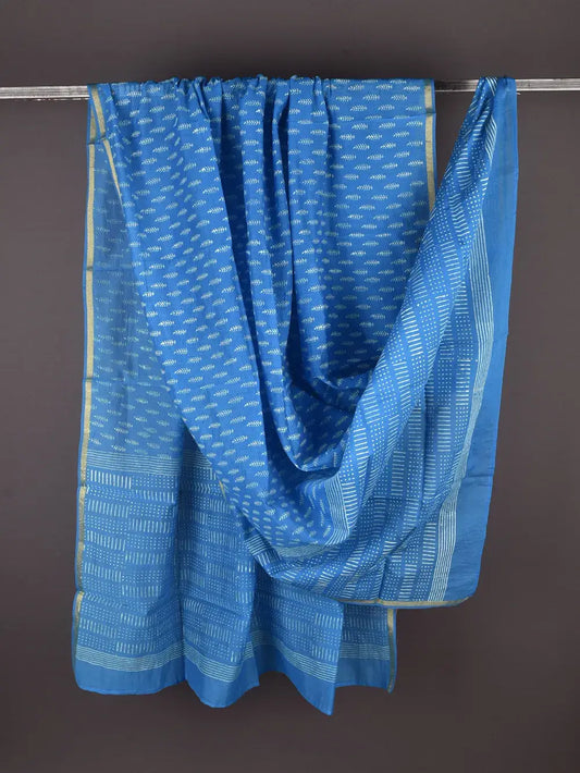 Chanderi Silk Dupatta - Desi Weaves