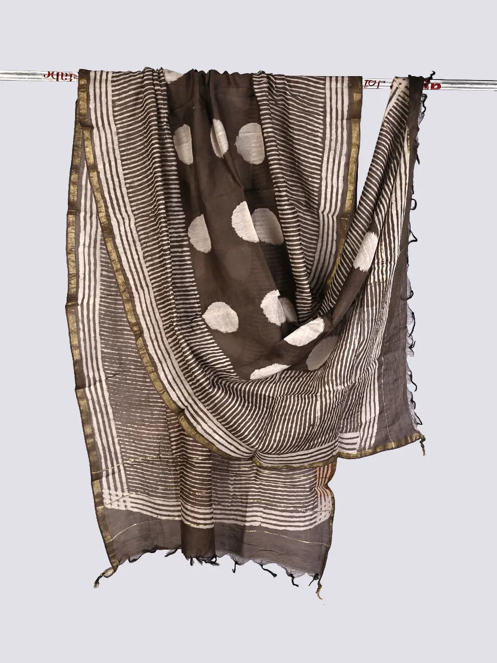 chanderi silk dupatta online - Desi Weaves