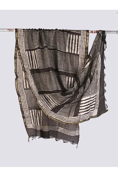 chanderi silk dupatta online - Desi Weaves