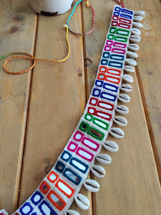 cowry shell belt