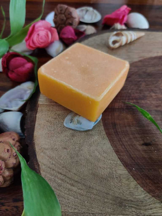 Papaya & Shea Triple  Butter Handmade Soap