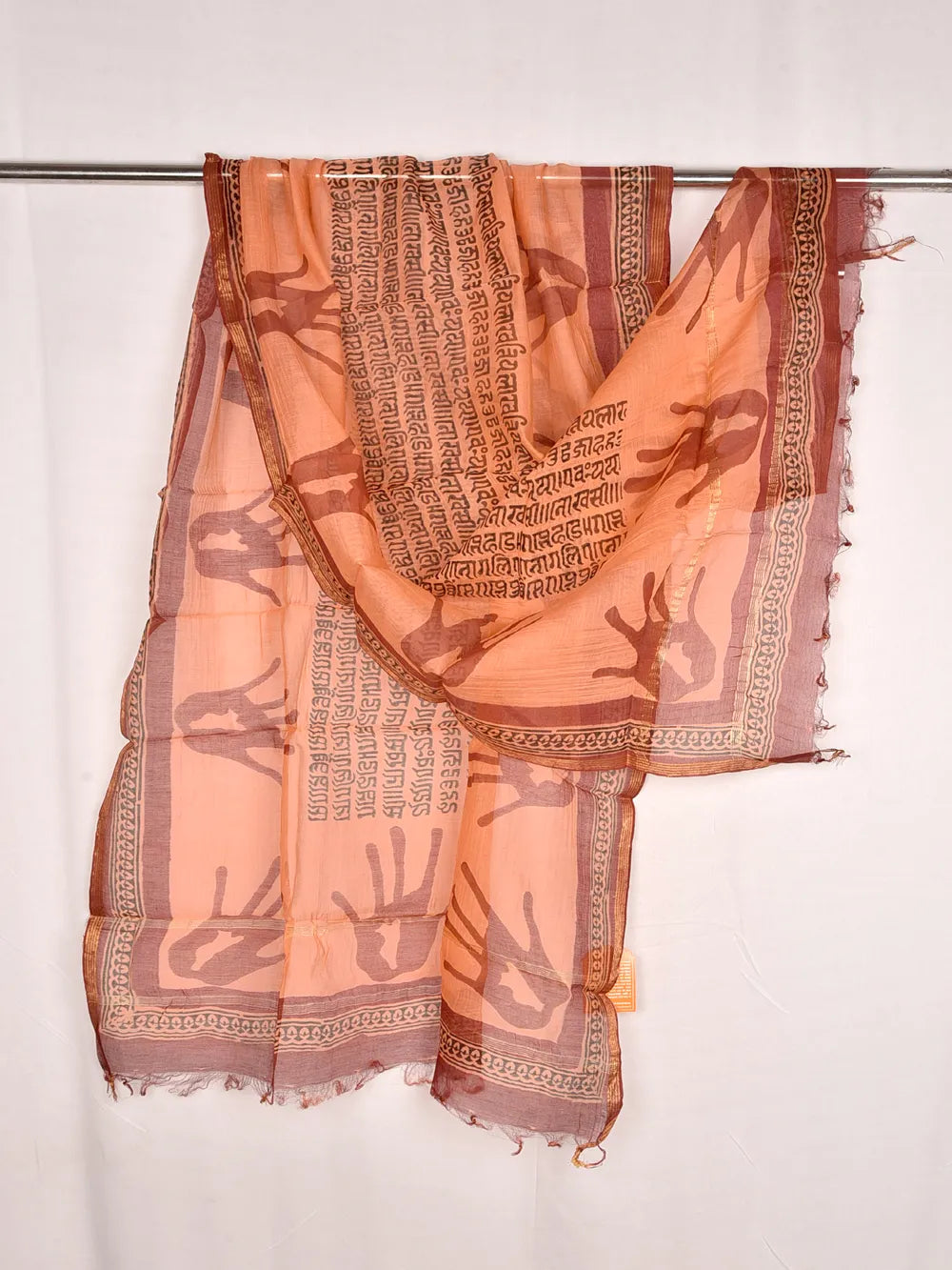 chanderi silk dupatta online - Desi Weaves