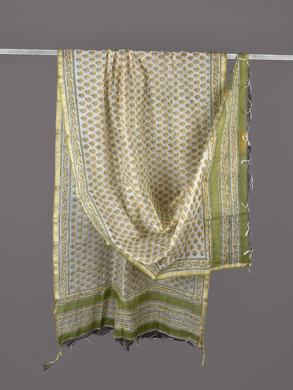 chanderi silk dupatta online - Desi Weaves