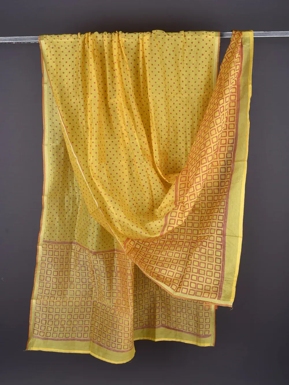 Chanderi Silk Dupatta - Desi Weaves