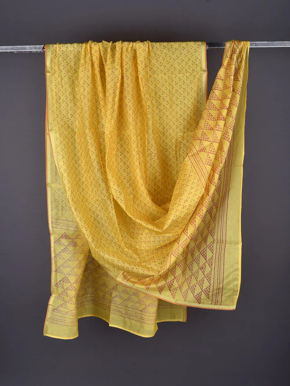 Chanderi Silk Dupatta - Desi Weaves