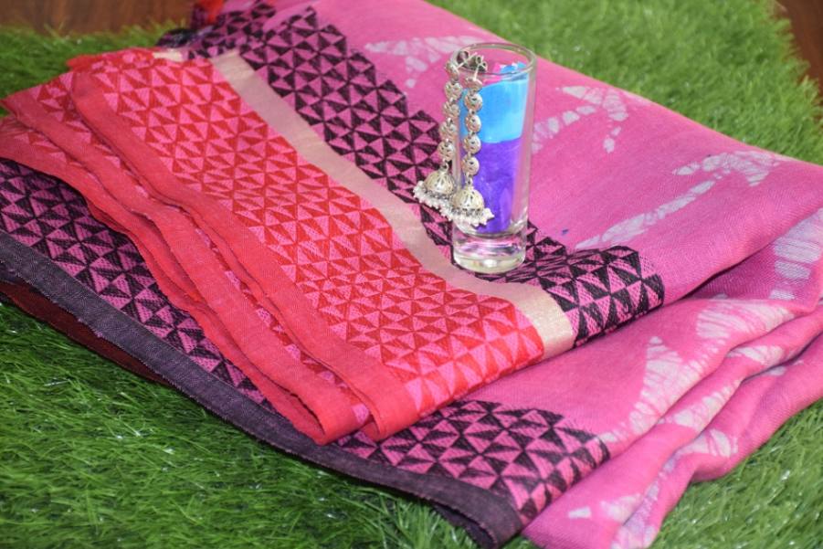 Cotton kalamkari Saree online - Desi Weaves