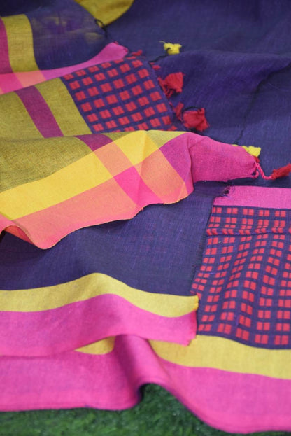 Cotton kalamkari Saree online - Desi Weaves