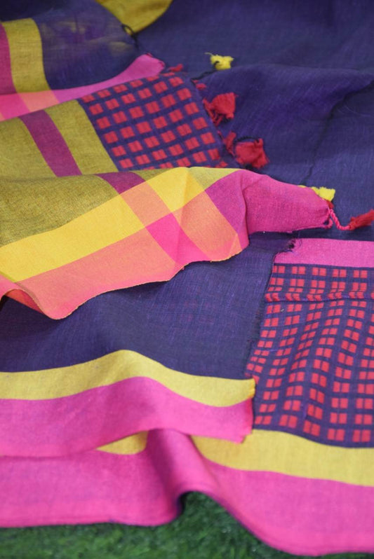 Cotton kalamkari Saree online - Desi Weaves