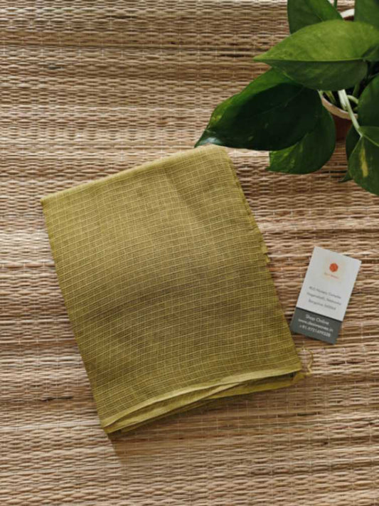 Olive Cotton Kota Doria Dupatta Online