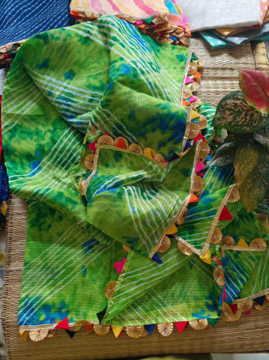 kota silk dupatta online - Desi Weaves
