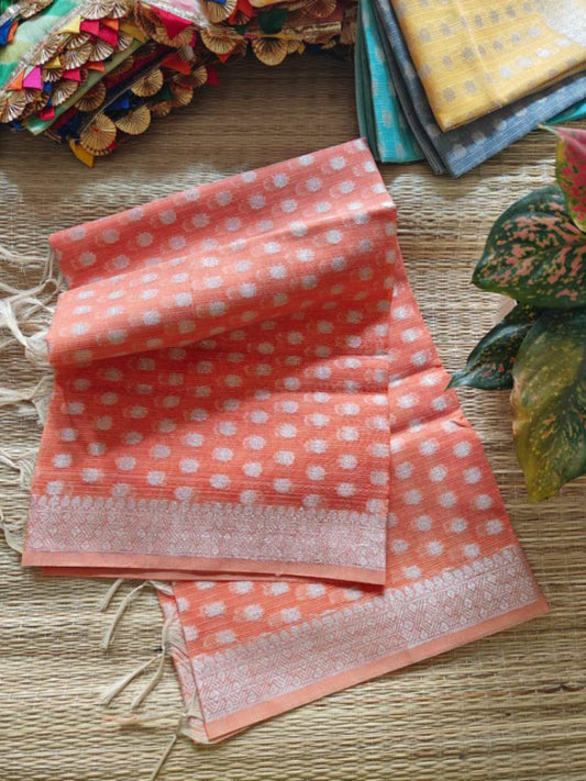 kota silk dupatta - desi weaves
