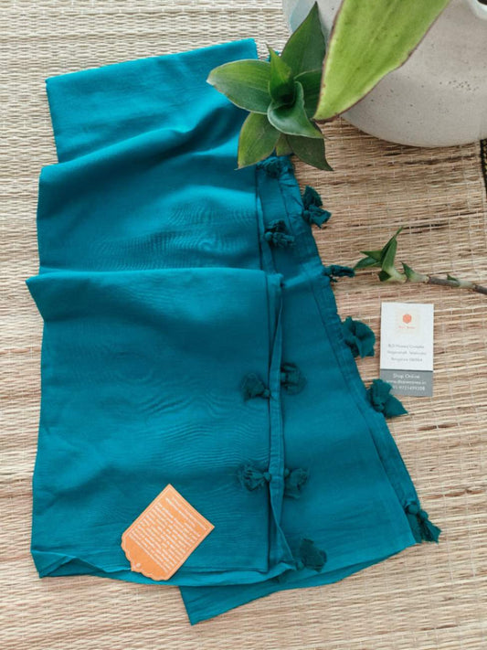 Mull cotton dupatta online - Desi Weaves