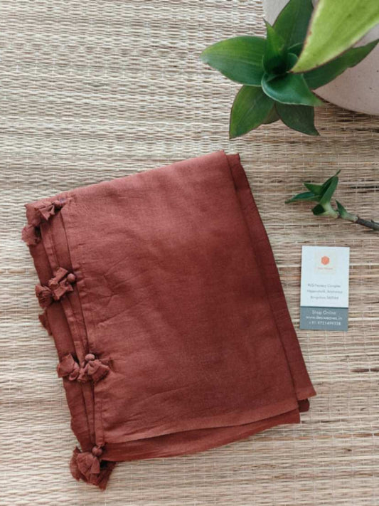 Mull cotton dupatta online - Desi Weaves