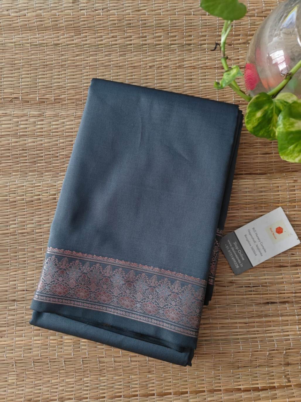 Tussar silk saree online - desi weaves