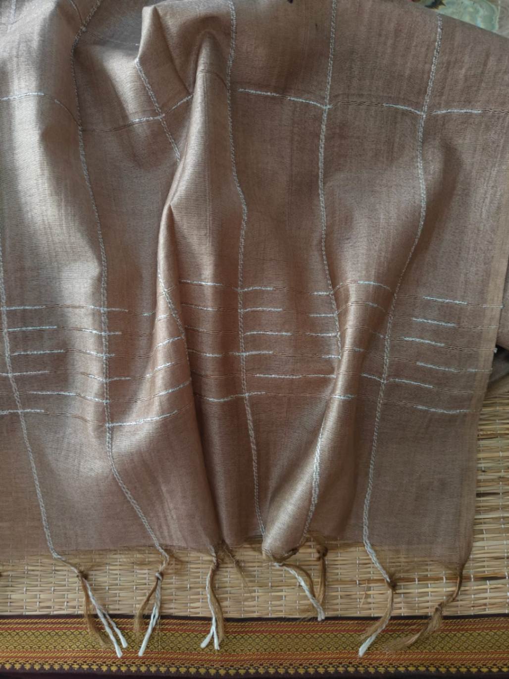 Tussar silk saree online - desi weaves