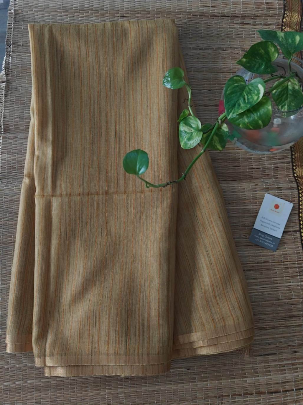 Tussar silk saree online - desi weaves