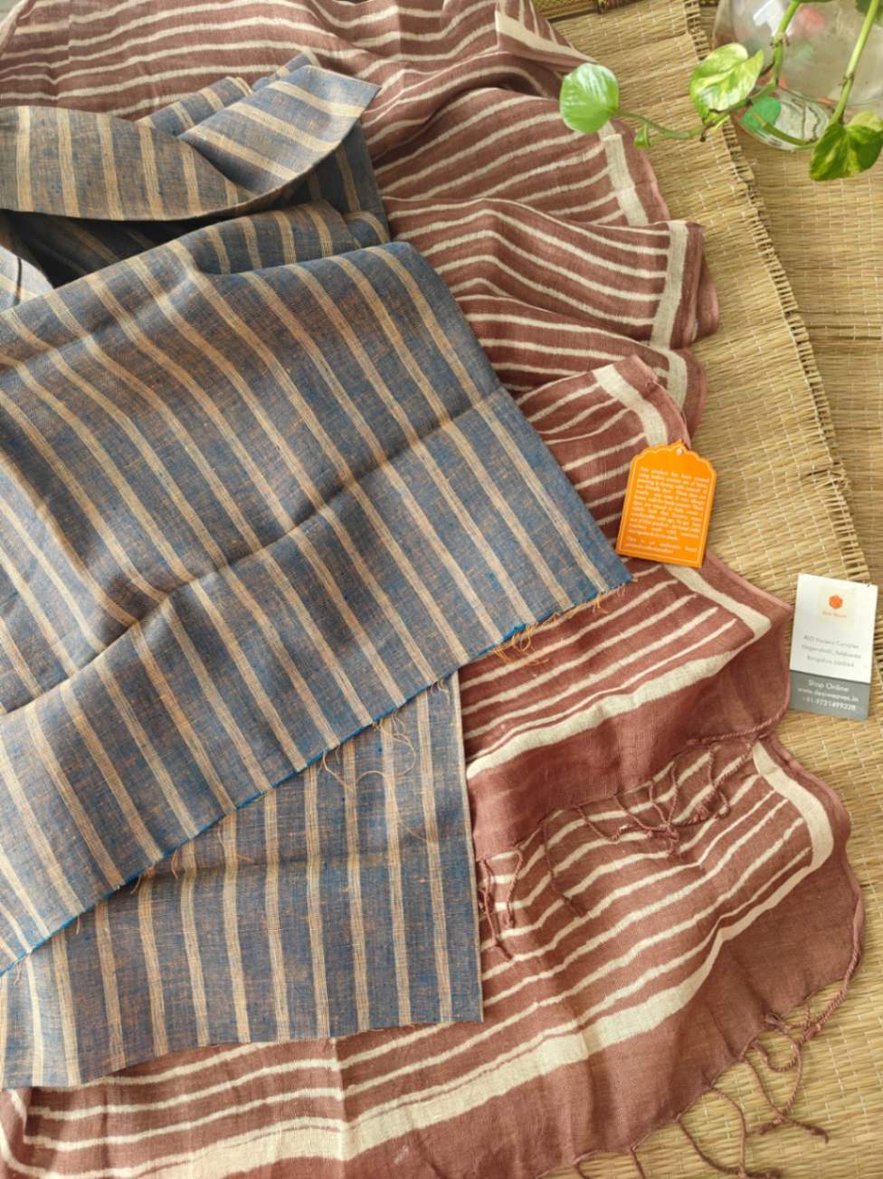 Linen Suit  Sets Online - Desi Weaves