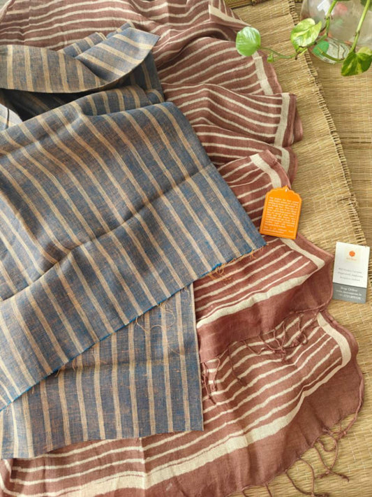 Linen Suit  Sets Online - Desi Weaves