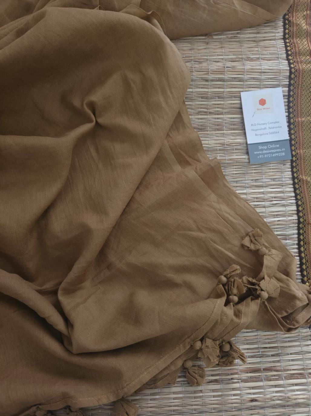 mull cotton dupatta online - Desi Weaves