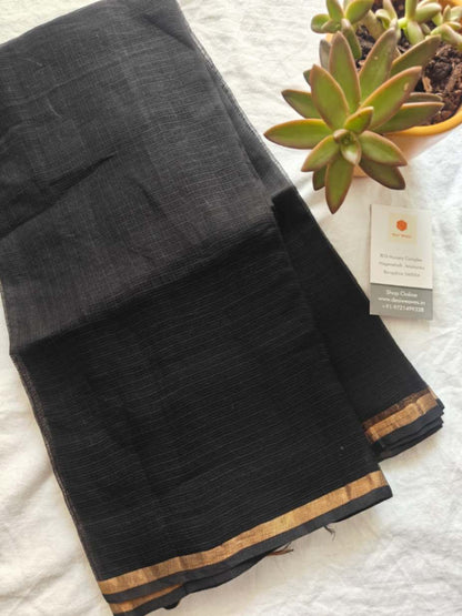 kota doria cotton saree online - desi weaves