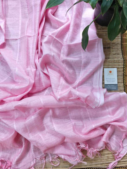 tussar silk dupatta - desi weaves