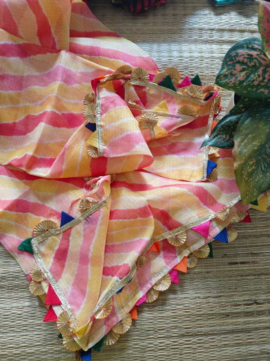 kota silk dupatta online - Desi Weaves