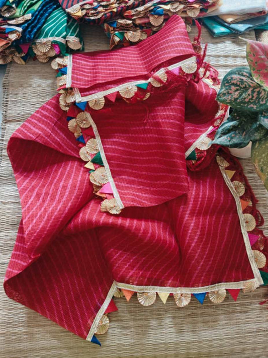 kota silk dupatta online - Desi Weaves