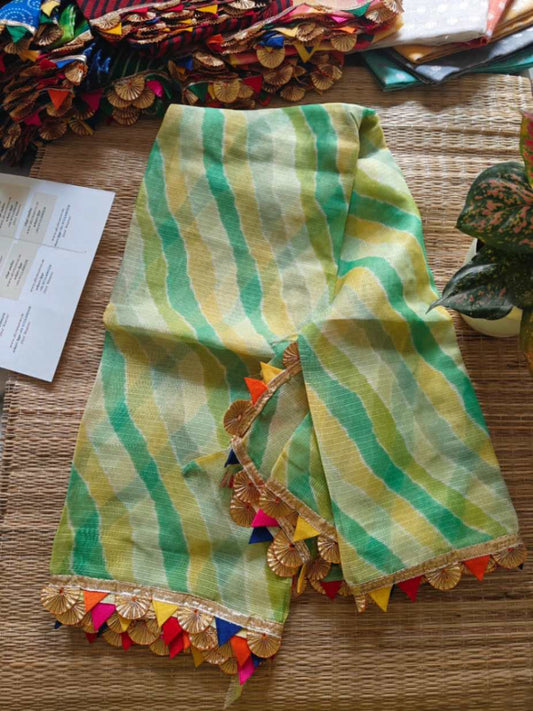 kota silk dupatta online - Desi Weaves