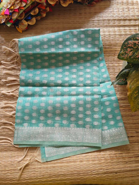 kota silk dupatta - desi weaves