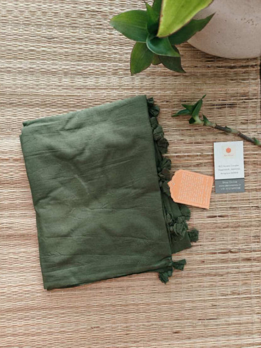 Mull cotton dupatta online - Desi Weaves