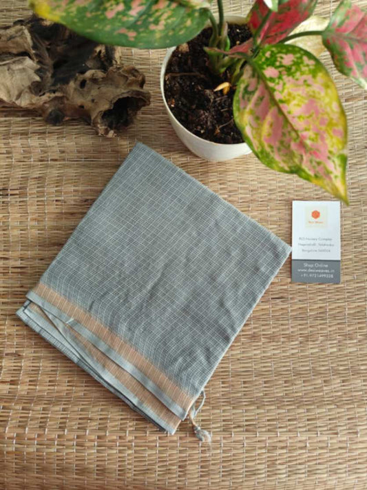 Cotton Kota Doria Dupatta - Desi Weaves