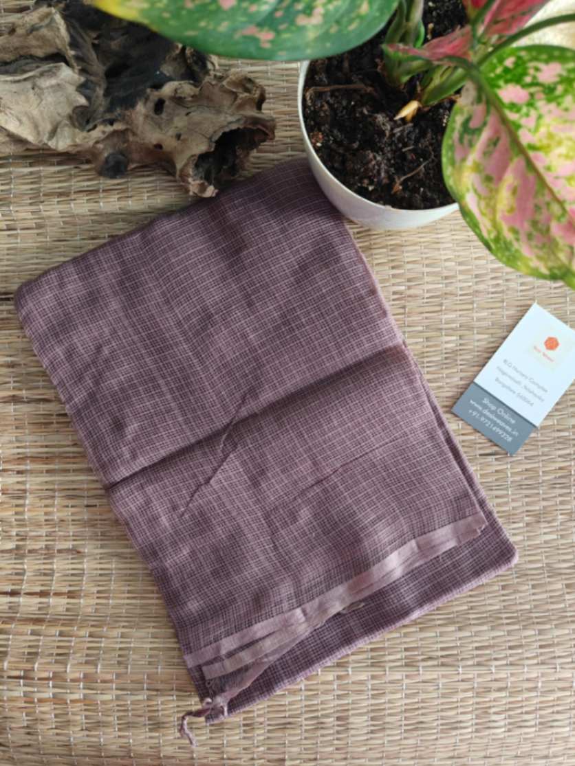Cotton Kota Doria Dupatta - Desi Weaves
