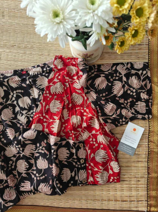 Stitched Cotton Blouse - Desi Weaves