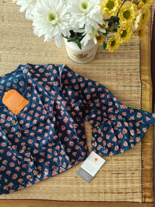 Stitched Cotton Blouse - Desi Weaves