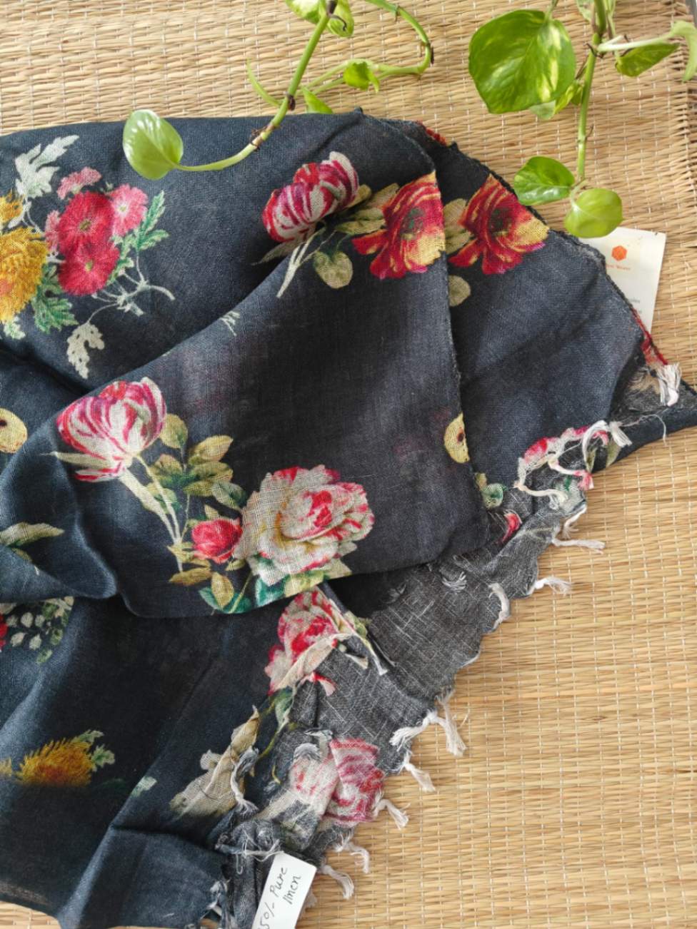 Linen Stole Online - Desi Weaves