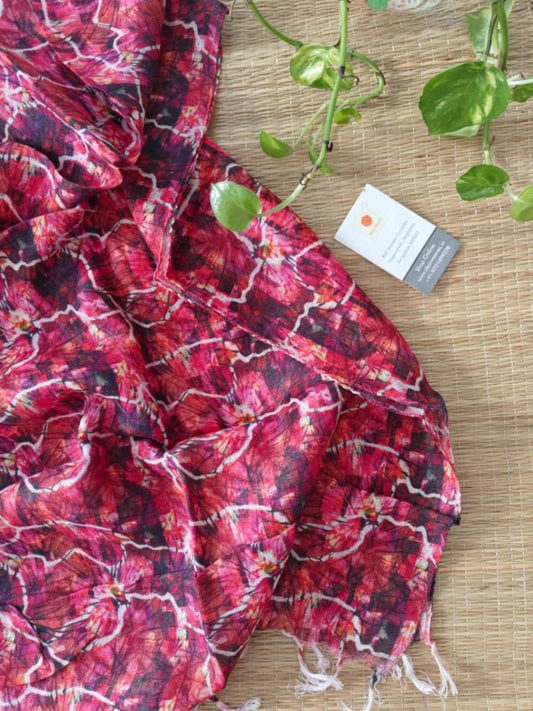 Linen Stole Online - Desi Weaves