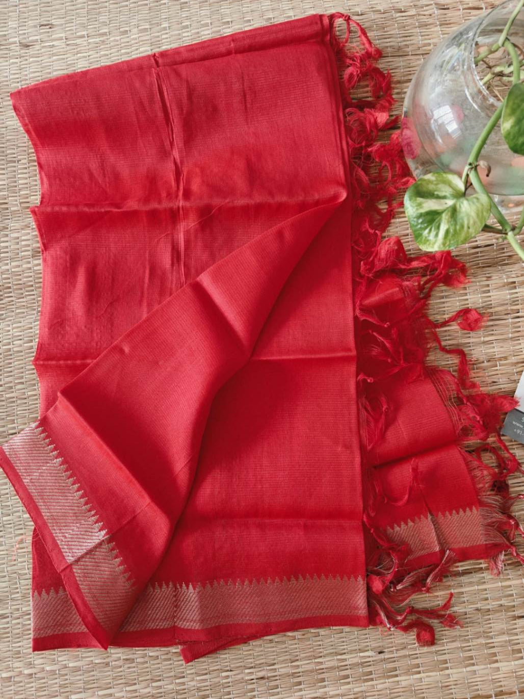 Mangalagiri silk dupatta online - Desi Weaves