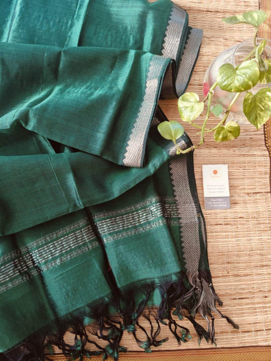 Mangalagiri silk dupatta online - Desi Weaves