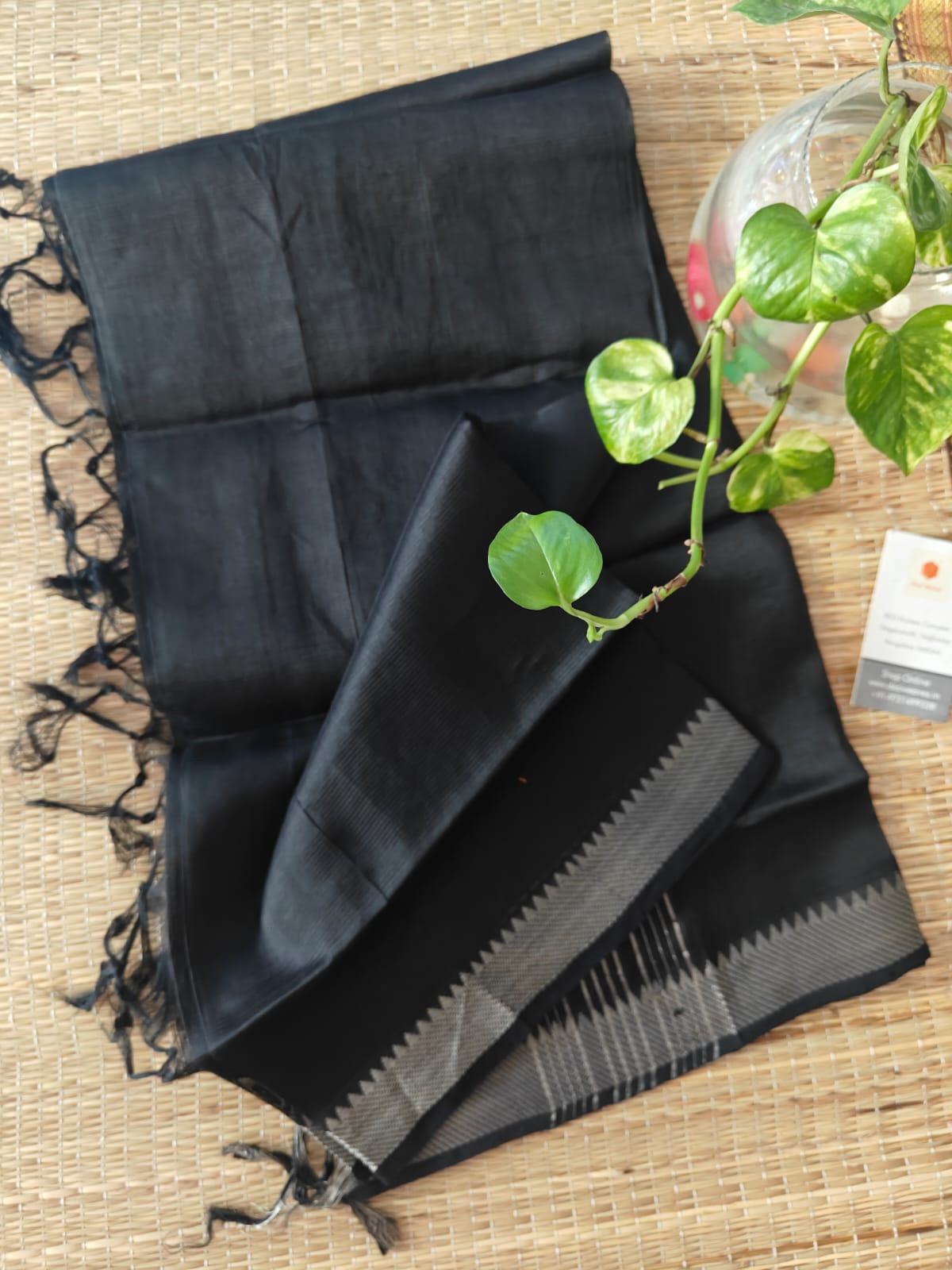 Mangalagiri silk dupatta online - Desi Weaves