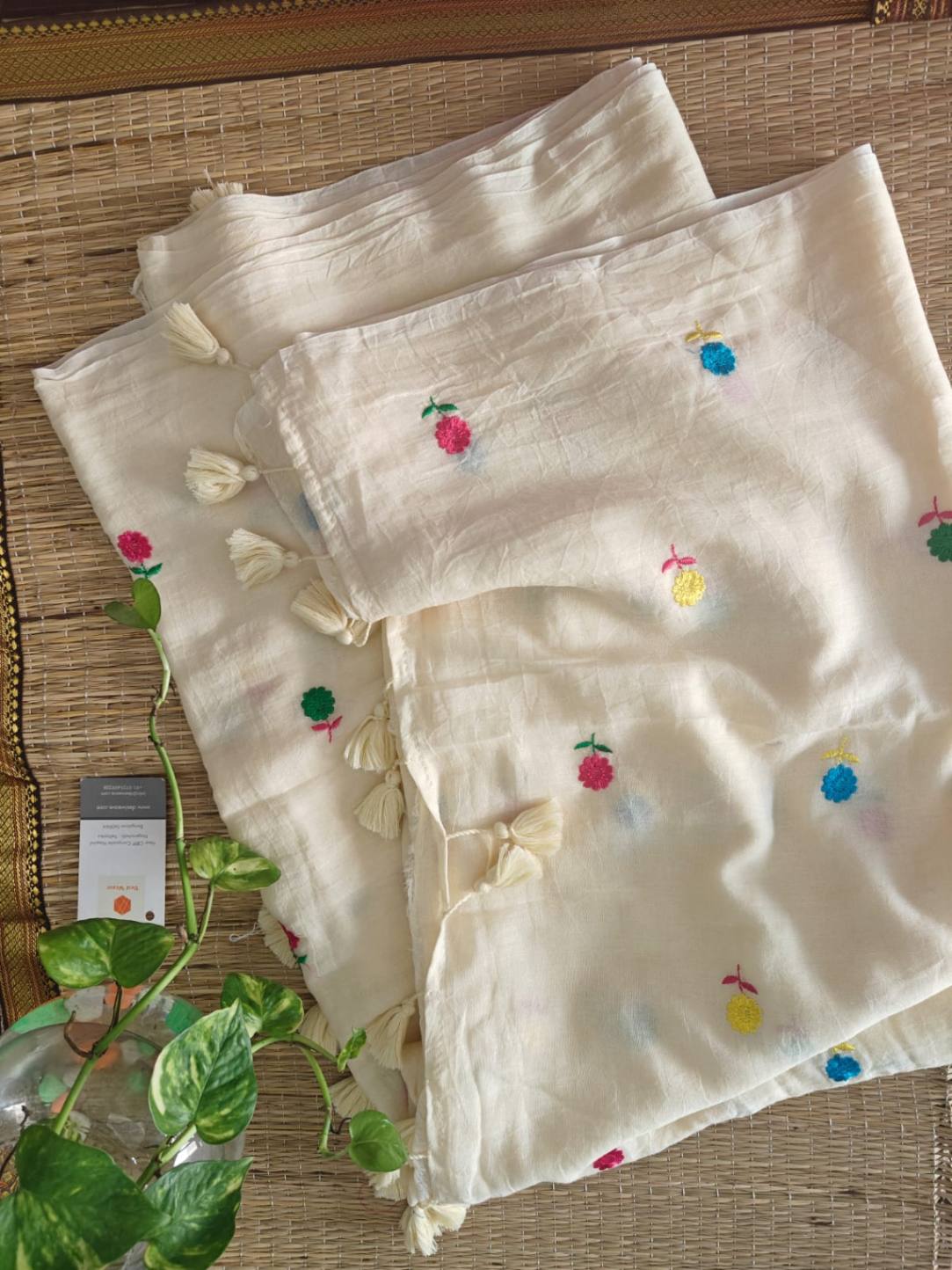 mull cotton saree online - desi weaves