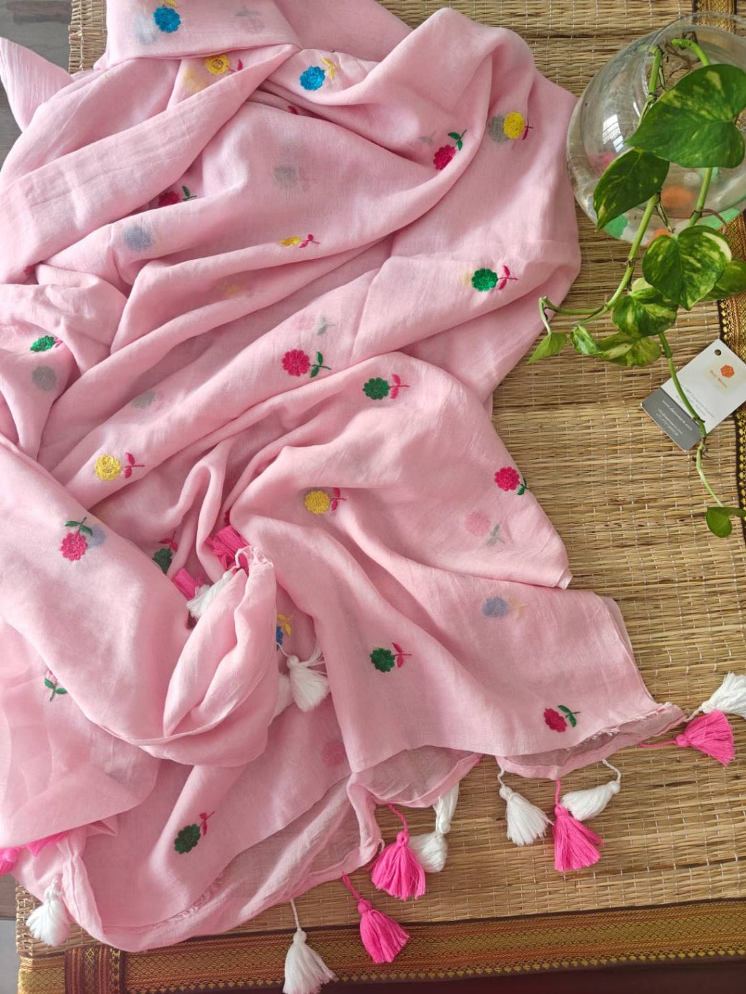 mull cotton saree online - desi weaves