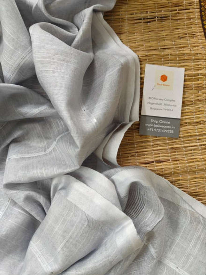 tussar silk dupatta - desi weaves